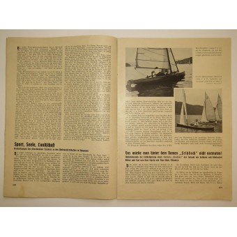 Revista Kanu-Sport, Faltboot-Sport, Nr.25, 17 de septiembre de 1938, 24 páginas. Espenlaub militaria